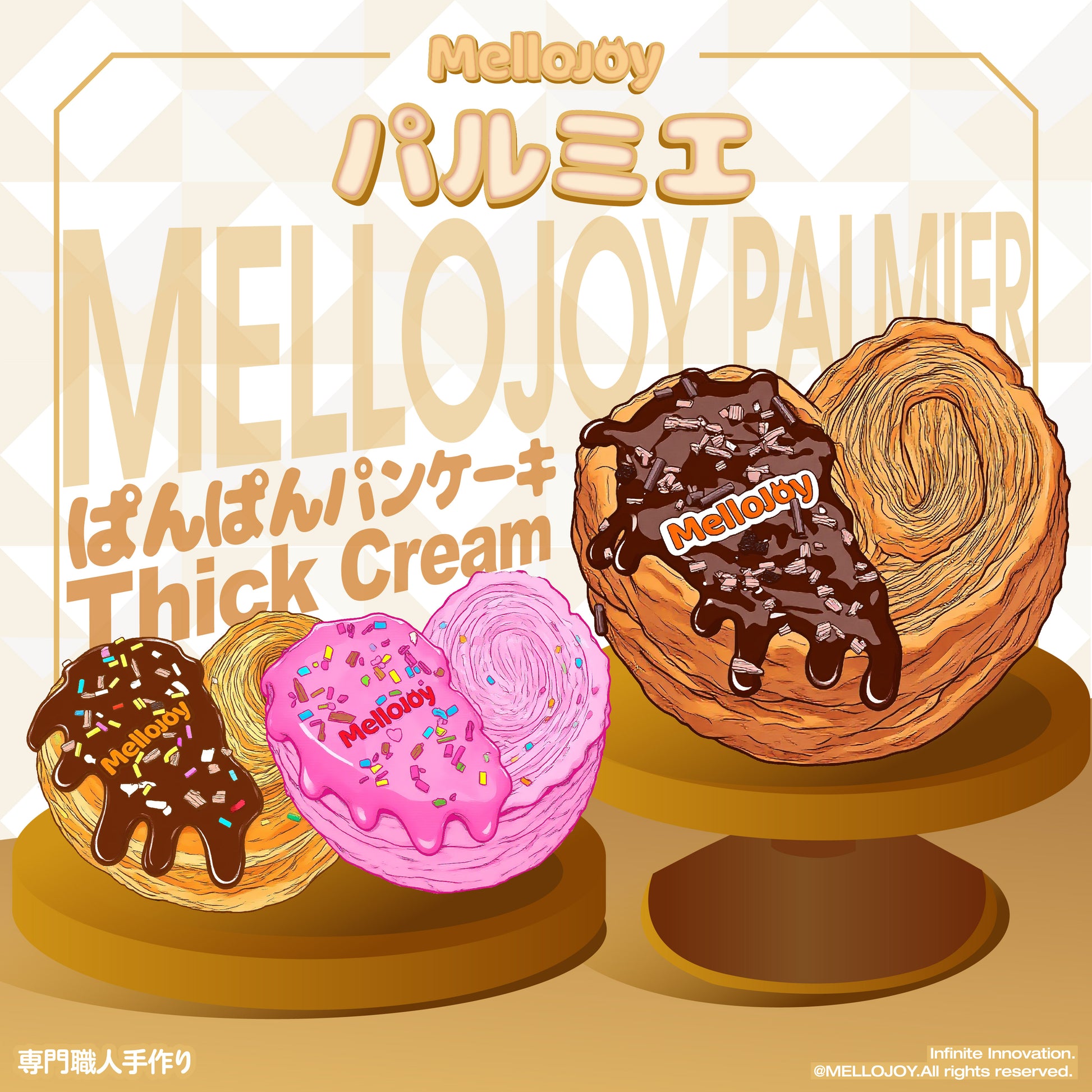 【Z023】【 開封後のキャンセルができません】【 ブラインドボックスのおもちゃ】Mellojoy - メロジョイパルミエ