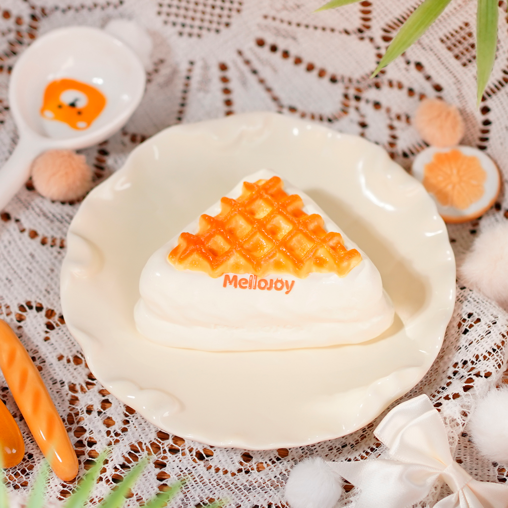 【Z024】【 開封後のキャンセルができません】【 ブラインドボックスのおもちゃ】Mellojoy - メロジョイクリームワッフル