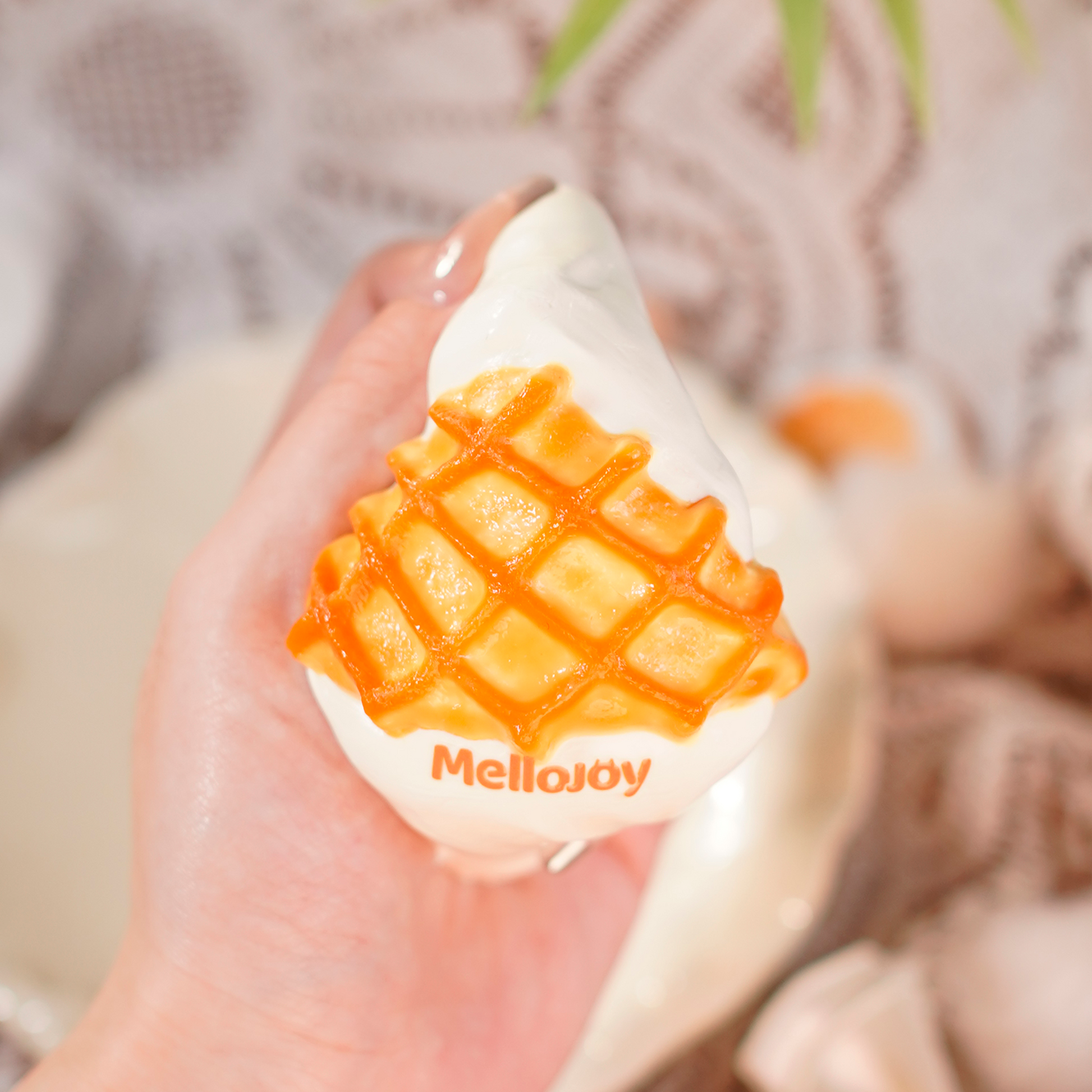 【Z024】【 開封後のキャンセルができません】【 ブラインドボックスのおもちゃ】Mellojoy - メロジョイクリームワッフル