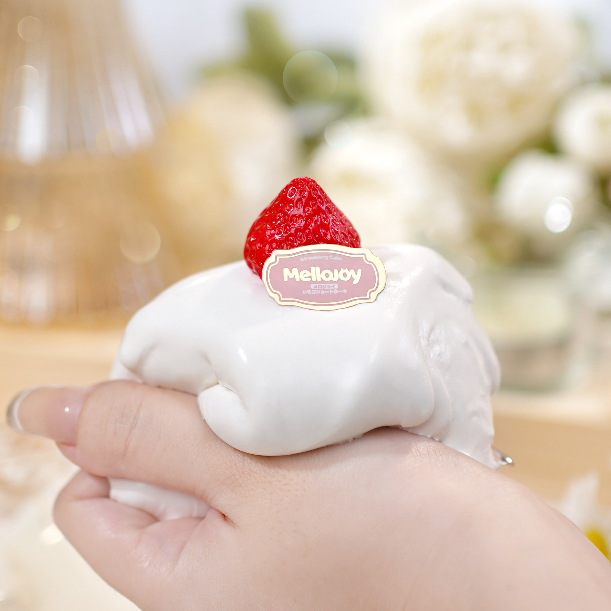 Mellojoy - ムースクリーム - メロジョイいちごショートケーキスライス Mellojoy - ムースクリーム - メロジョイいちごショートケーキスライス
