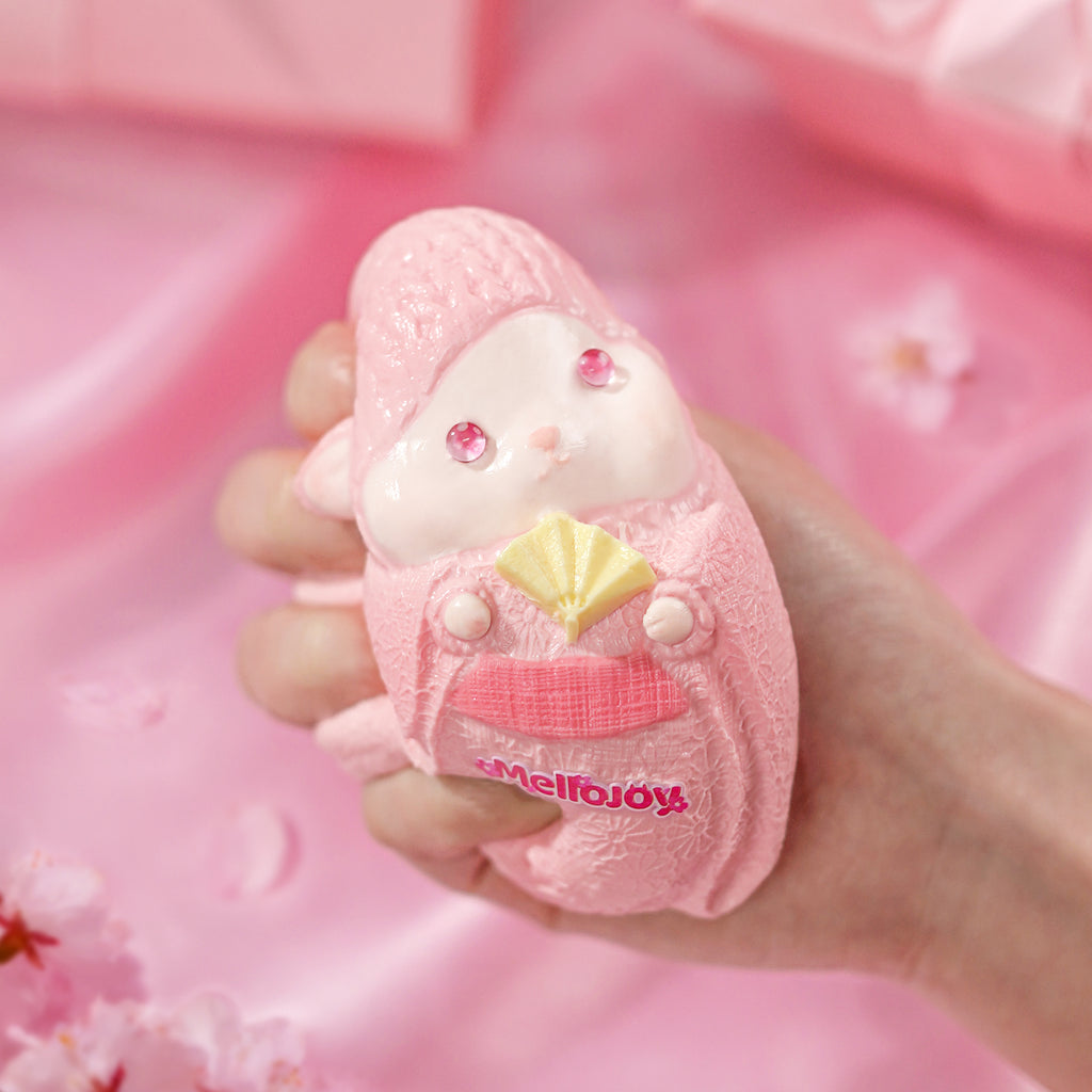Mellojoy-ムースクリーム-浴衣羊-【Z071-7】【 ブラインドボックスのおもちゃ】