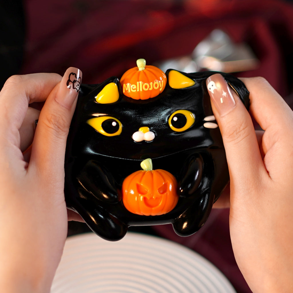 【Z029】【 開封後のキャンセルができません】【 ブラインドボックスのおもちゃ】Mellojoy - ハロウィン猫