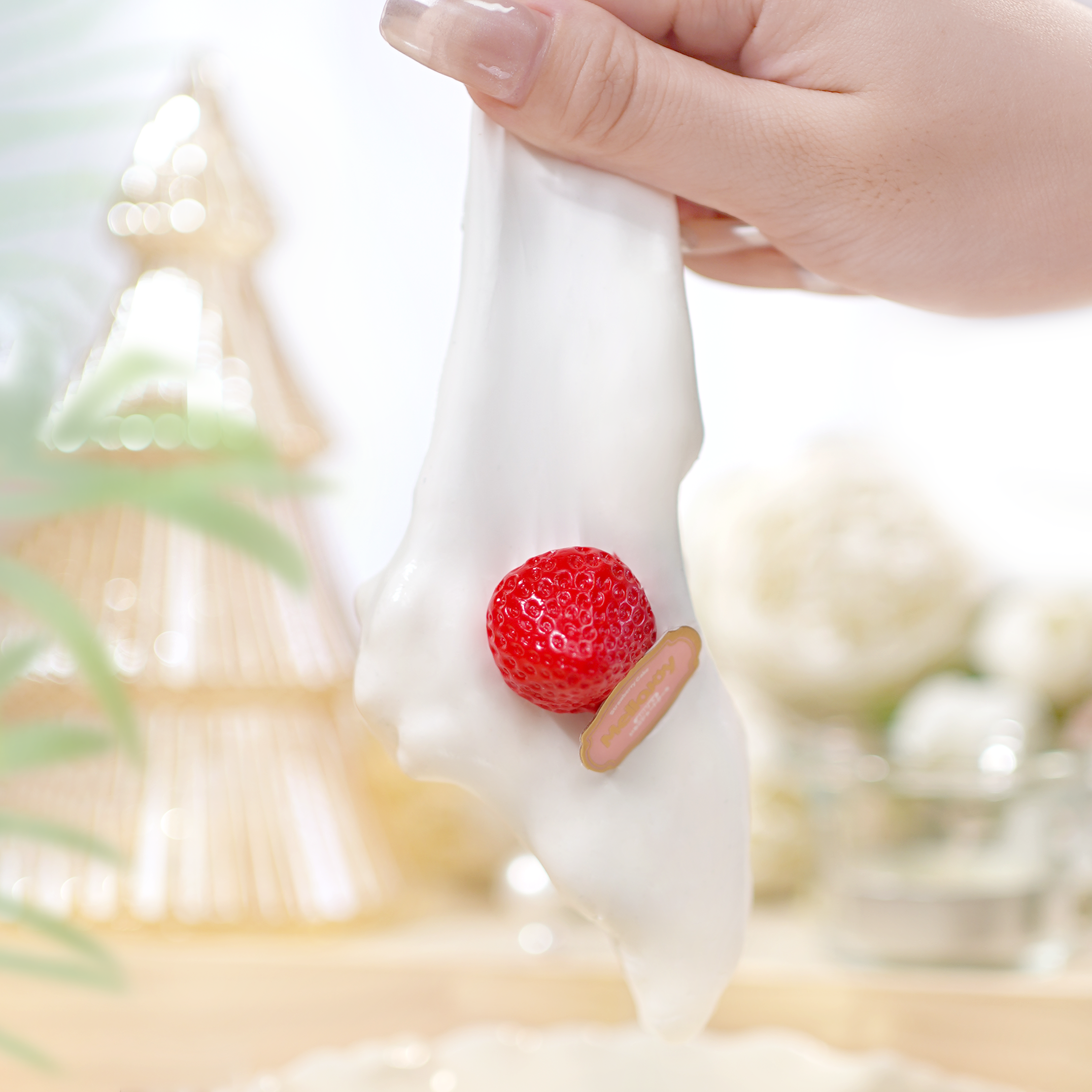 【スライス】もちもちもち-メロジョイいちごショートケーキ Mellojoy メロジョイ いちごショートケーキ スライス もちもちもち