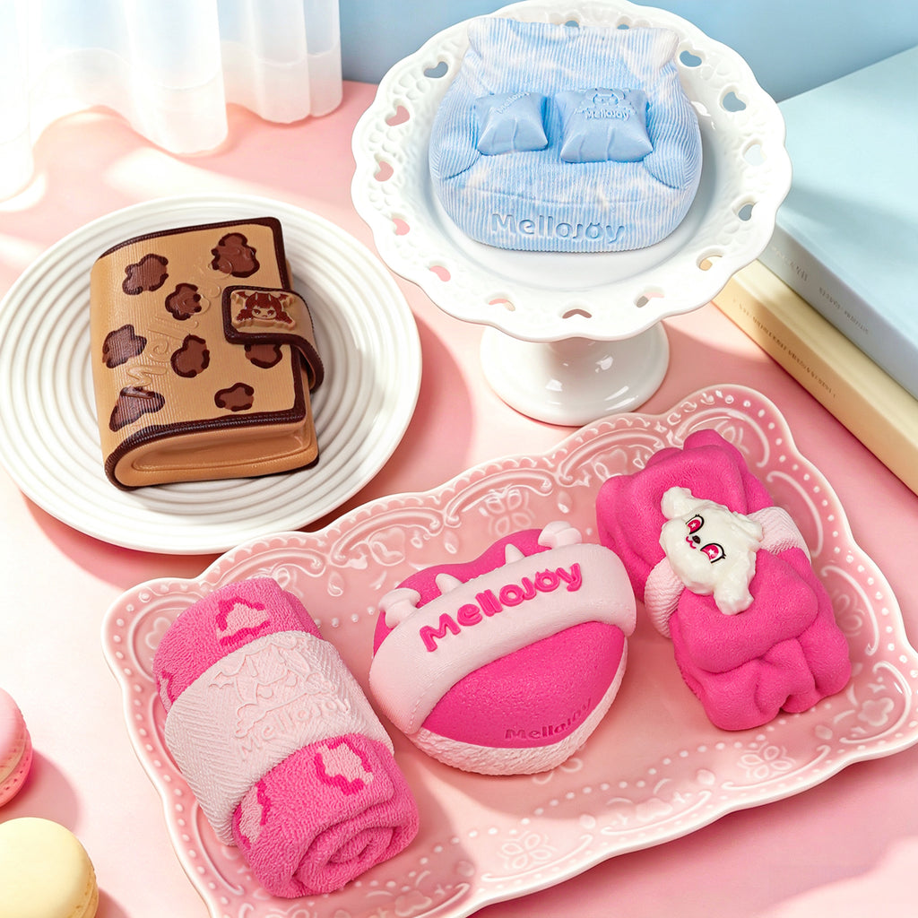Mellojoy - ねっとりヨーグルト&ムースクリーム&もちもちもち - メロイアの暮らしの図鑑【A037】【 開封後のキャンセルができません】【 ブラインドボックスのおもちゃ】