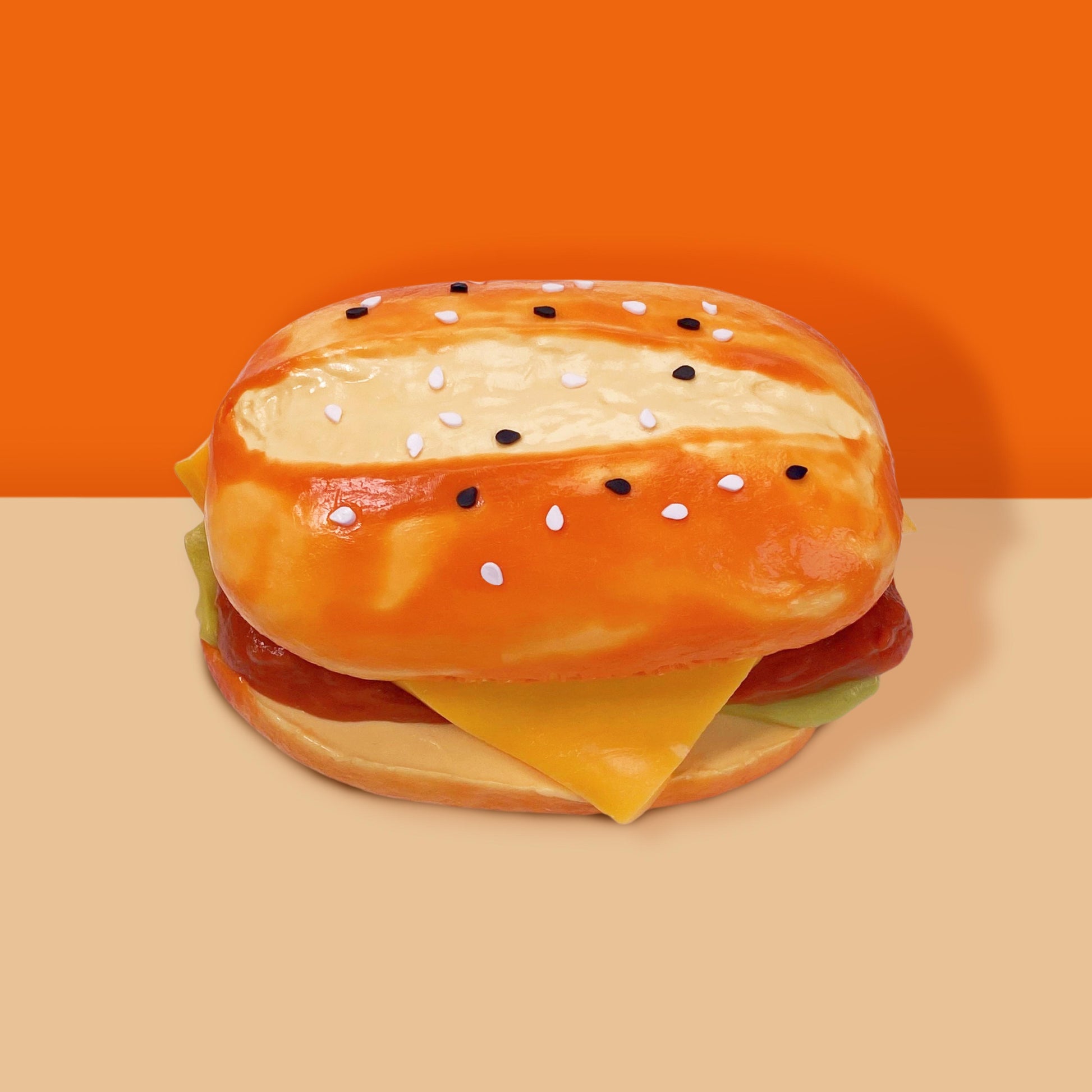 【A028】Mellojoy - キングオブバーガースクィーズシリーズ ストレス解消グッズ【 開封後のキャンセルができません】【 ブラインドボックスのおもちゃ】