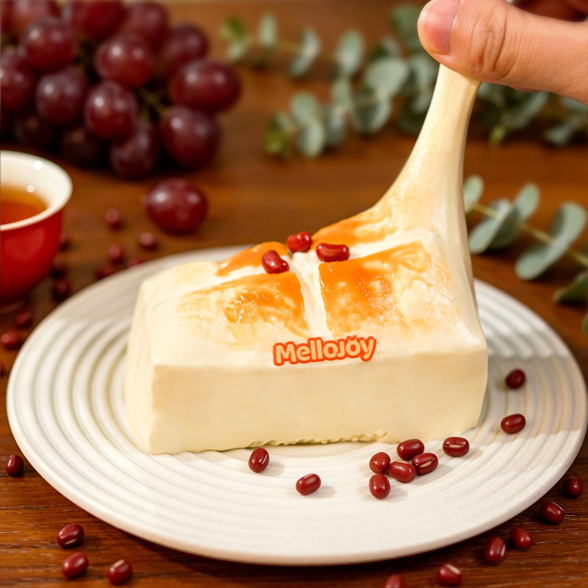 Mellojoy - ぱんぱんパンケーキ - こんがり焼き餅【Z067-2】【 ブラインドボックスのおもちゃ】