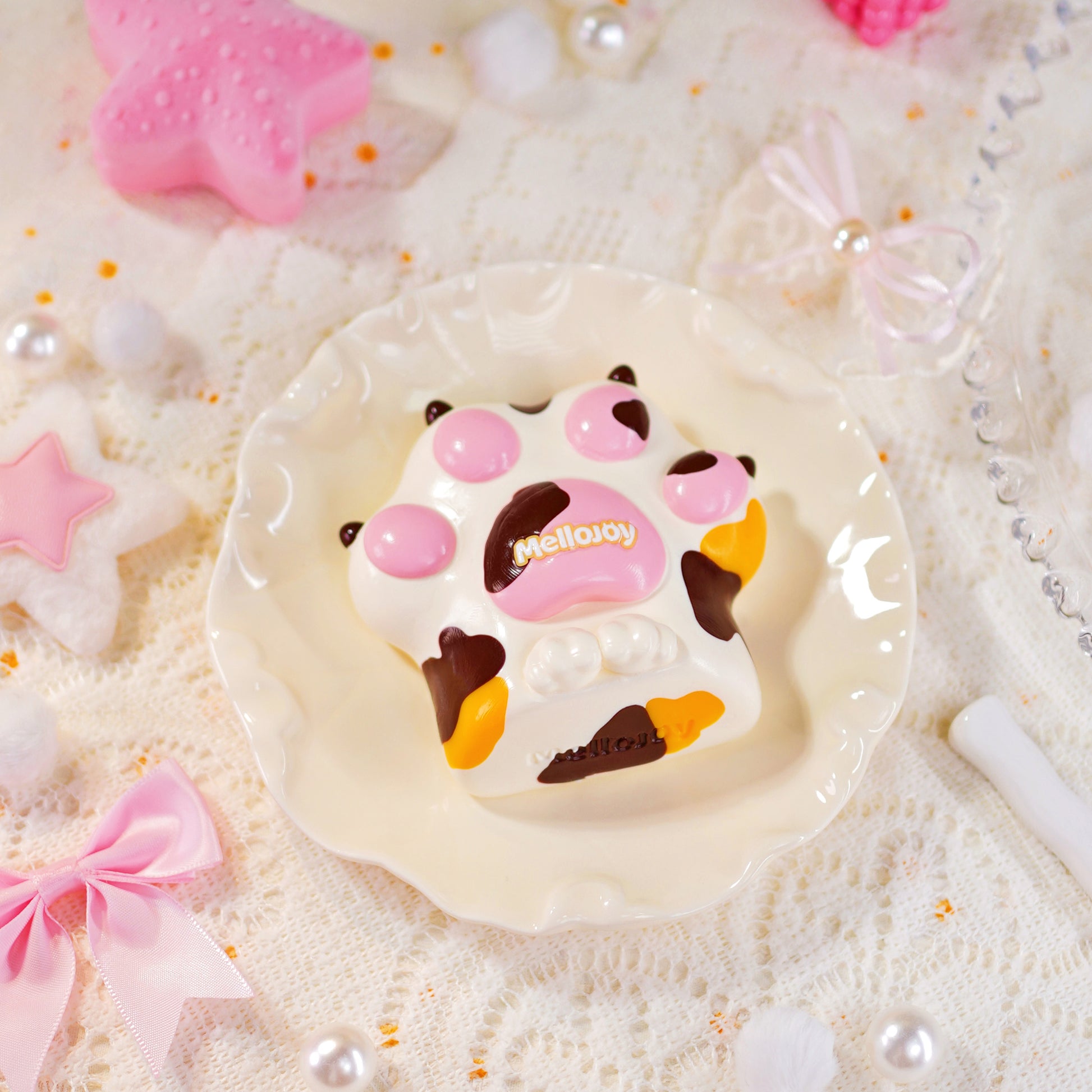 【A021】【 開封後のキャンセルができません】【 ブラインドボックスのおもちゃ】Mellojoy - 癒しの猫爪 【 169g 】