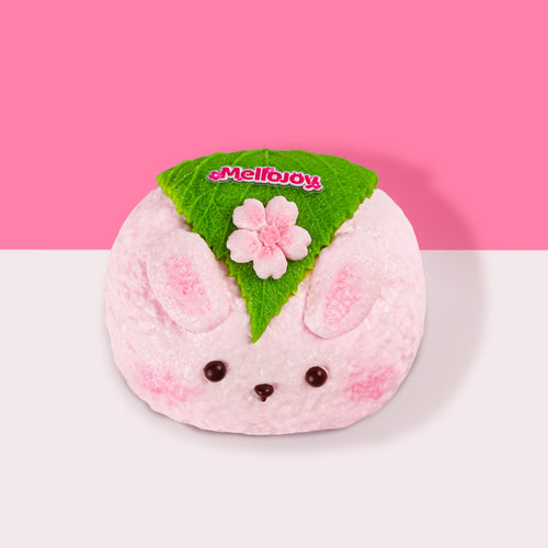 Mellojoy -ムースクリーム うさぎ桜餅  【Z071-9】【 ブラインドボックスのおもちゃ】