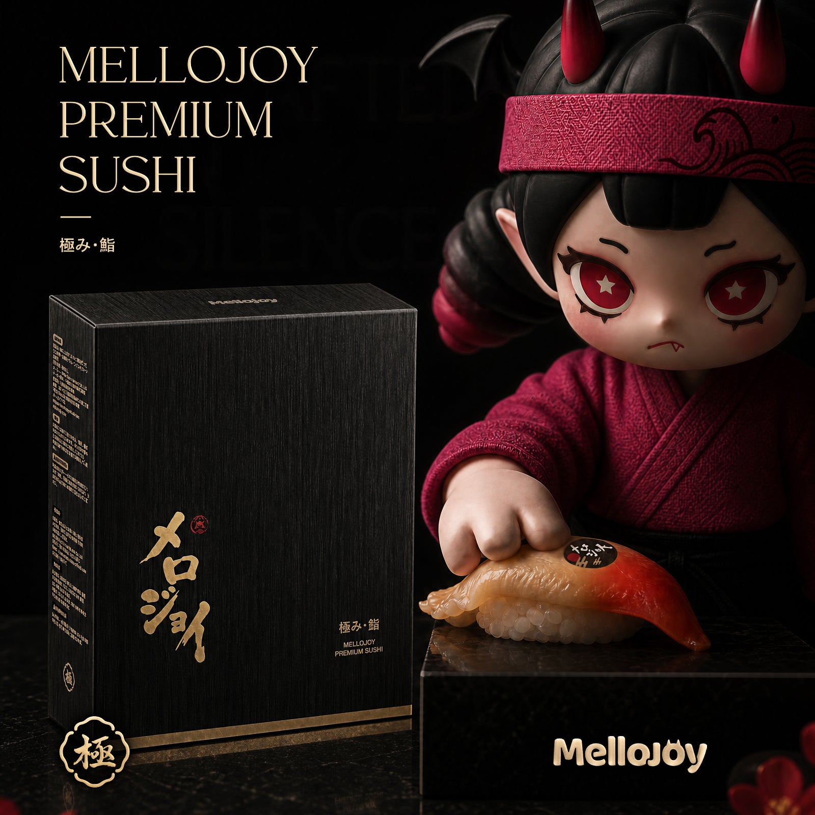 Mellojoy - ムースクリーム - メロジョイ極み・鮨【A039】【 開封後の