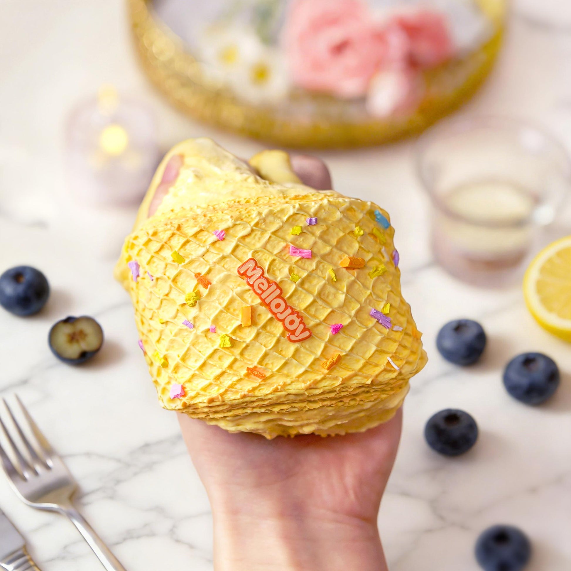 Mellojoy - もちもちもち - メロジョイレインボーウエハース【Z063-2】【 ブラインドボックスのおもちゃ】