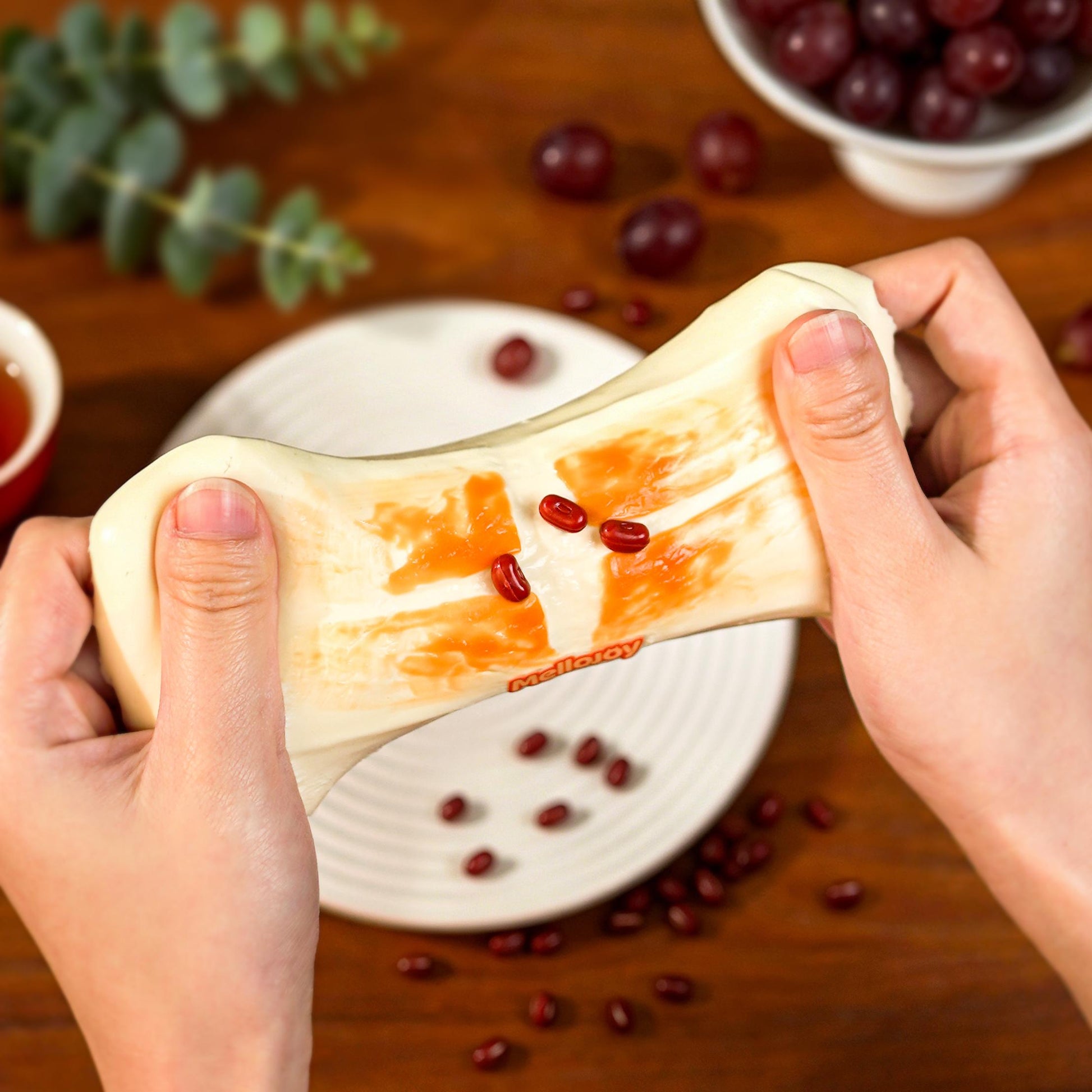 Mellojoy - ぱんぱんパンケーキ - こんがり焼き餅【Z067-2】【 ブラインドボックスのおもちゃ】