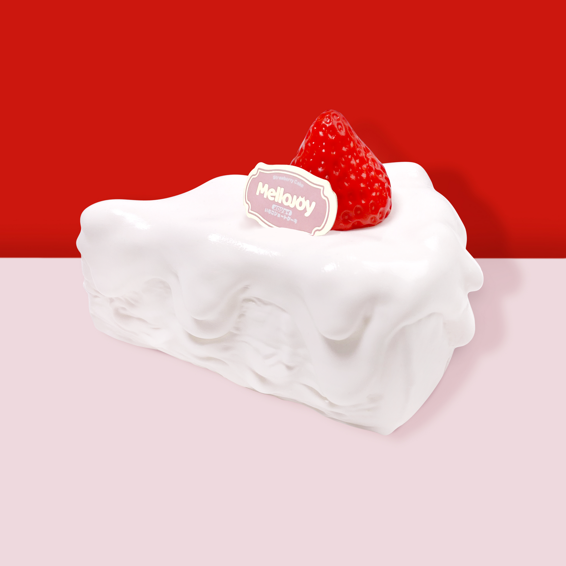 Mellojoy - ムースクリーム - メロジョイいちごショートケーキスライス Mellojoy - ムースクリーム - メロジョイいちごショートケーキスライス