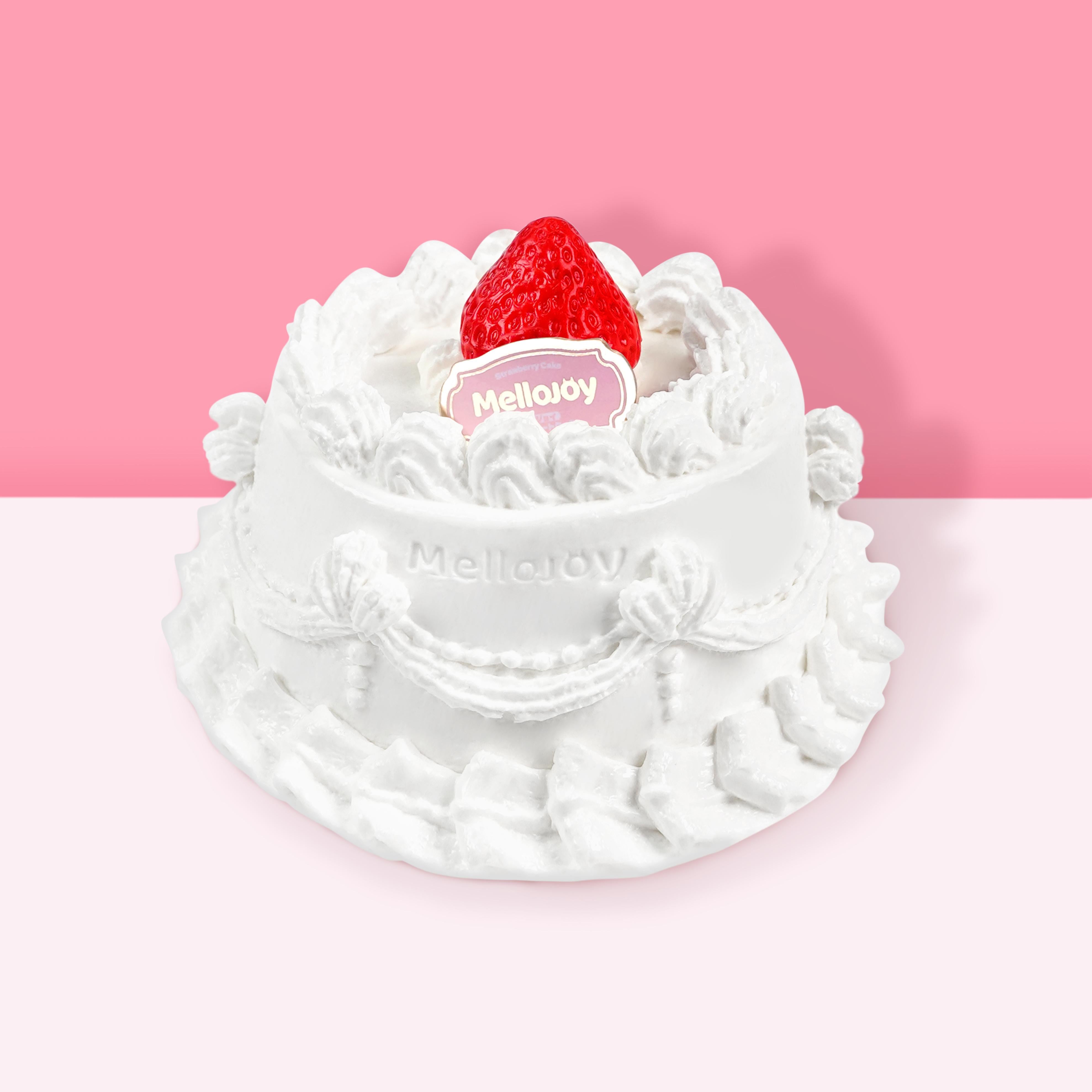 Mellojoy -ムースクリーム - メロジョイいちごショートケーキホール