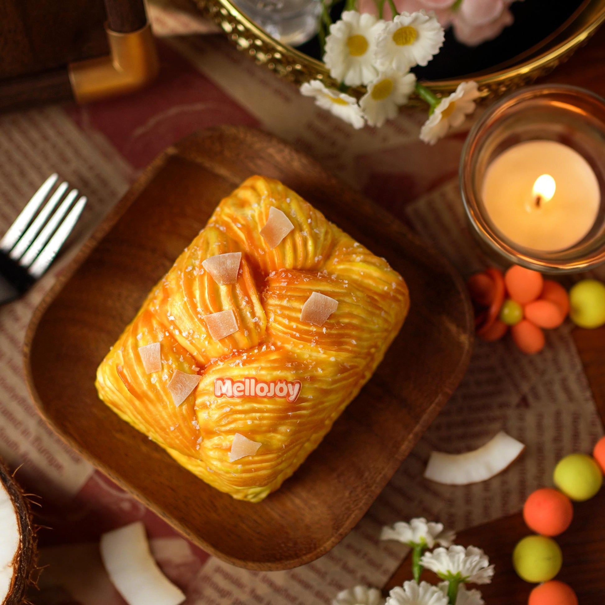 Mellojoy - メロジョイココナッツツイスト ふわもちパン - もちもちもち【Z065-2】【 ブラインドボックスのおもちゃ】