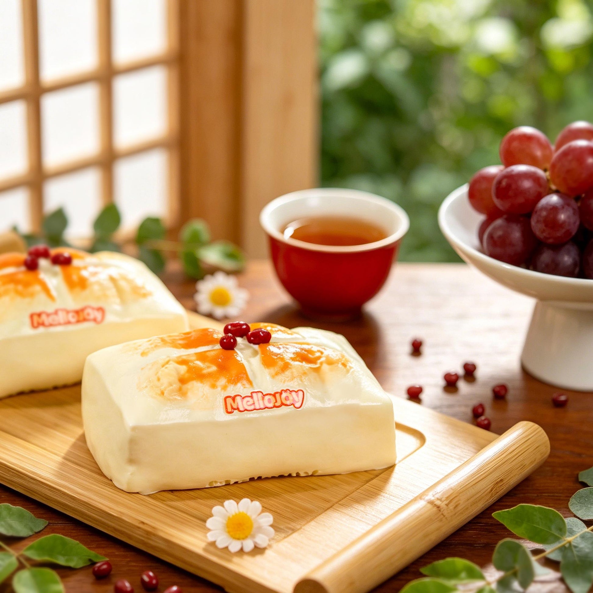 Mellojoy - ぱんぱんパンケーキ - こんがり焼き餅【Z067-2】【 ブラインドボックスのおもちゃ】