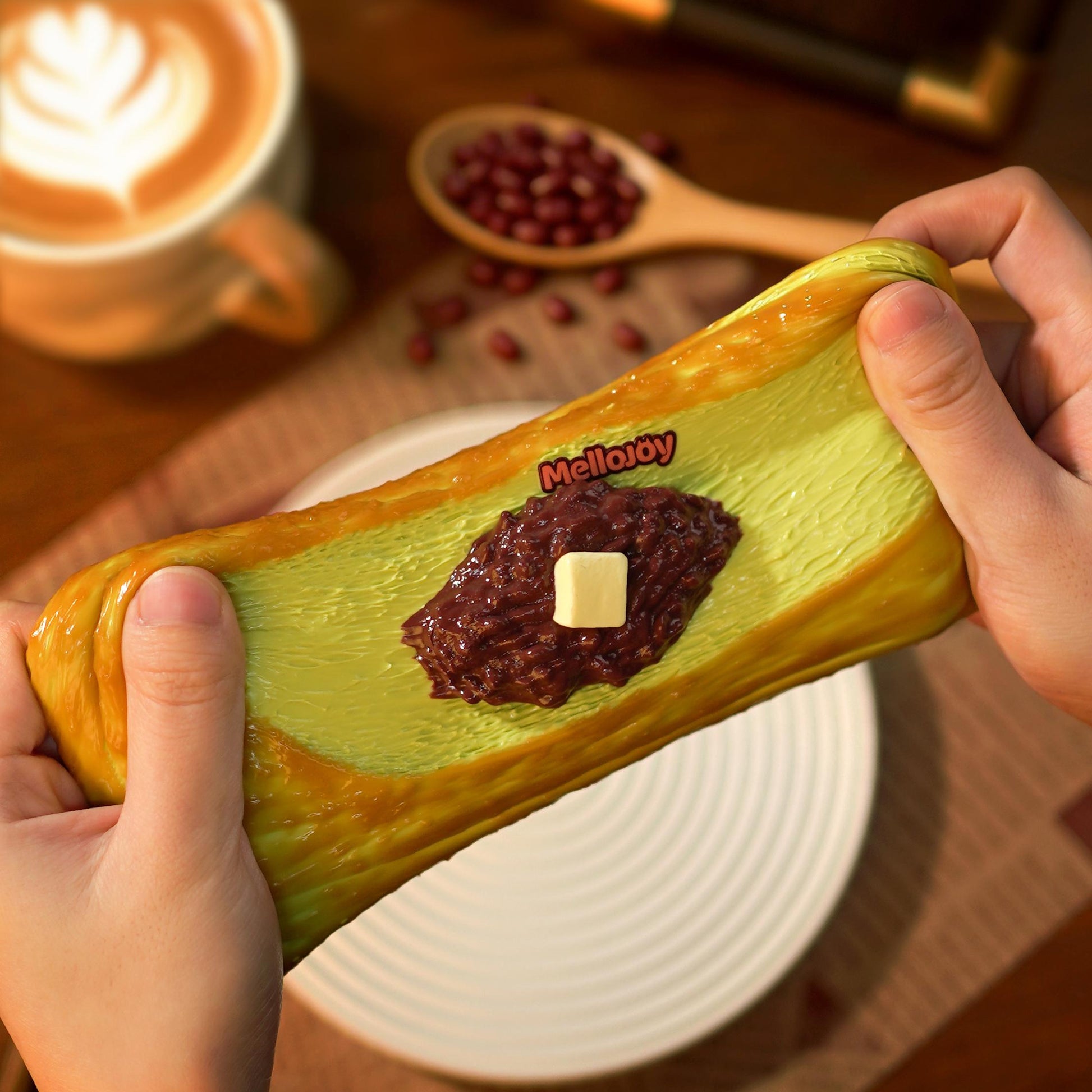 Mellojoy - トーストつみつみシリーズ【A034】【 開封後のキャンセルができません】【 ブラインドボックスのおもちゃ】【244g】