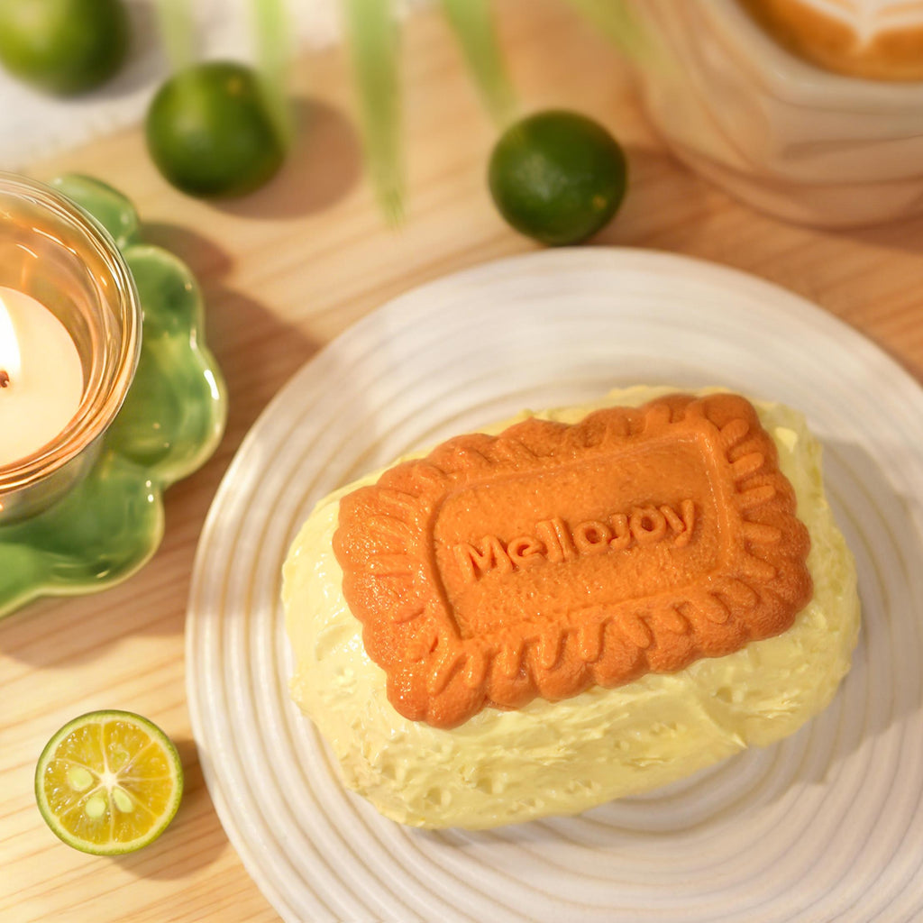 Mellojoy - ぱんぱんパンケーキ - メロジョイキャラメルクリームクッキー【Z059-1】【 ブラインドボックスのおもちゃ】